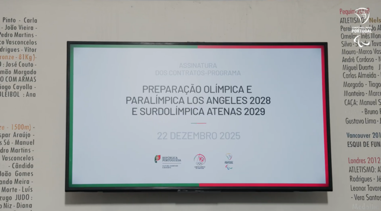 Contratos-Programa de Preparação Paralímpica e Olímpica Los Angeles 2028